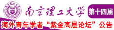 欧美日韩嫩逼南京理工大学第十四届海外青年学者紫金论坛诚邀海内外英才！